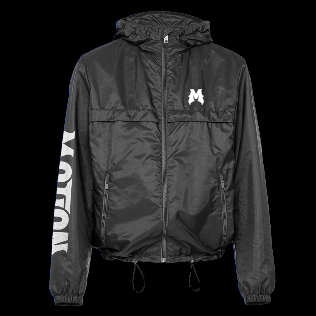 BLACK WINDBREAKER